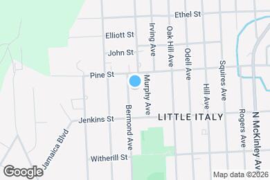 Map image of the property - 316 1/2 Bermond Ave