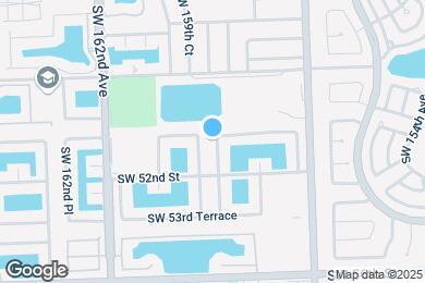 Map image of the property - 5060 SW 159th Ave