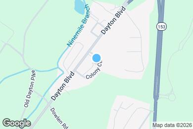 Map image of the property - 159 Colony Cir