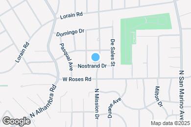 Map image of the property - 533 N Mission Dr
