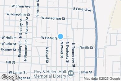 Map image of the property - 203 Heard St