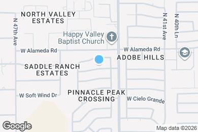 Map image of the property - 4340 W Misty Willow Ln