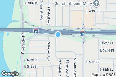 Map image of the property - 5121 S Madison Ave