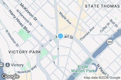 Map image of the property - 2555 N Pearl St