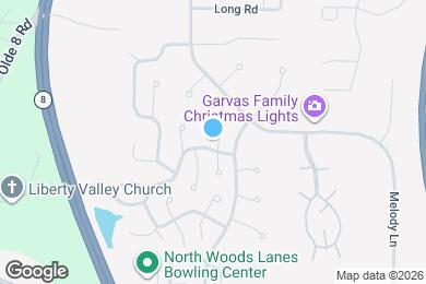 Map image of the property - 8706 Quailridge Ct