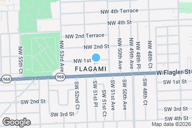 Map image of the property - 91 NW 51st Pl