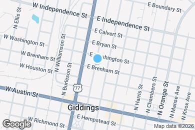 Map image of the property - 410 N Grimes St