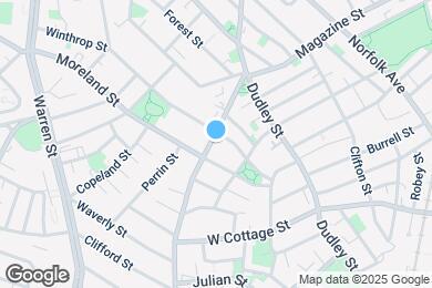 Map image of the property - 52 Blue Hill Ave