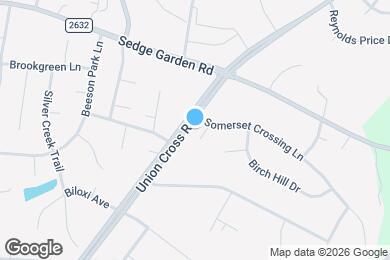 Map image of the property - 110 Medford Cir