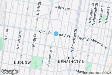 Map image of the property - 1645 Germantown Ave