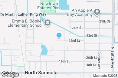 Map image of the property - 2425 22nd St