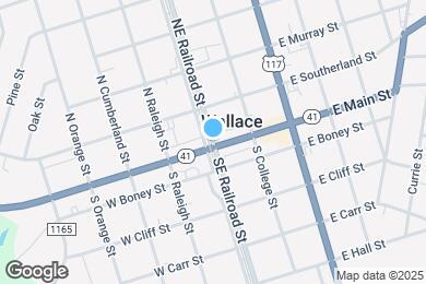 Map image of the property - 115 S East Railroad St