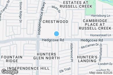 Map image of the property - 8001 Case Dr