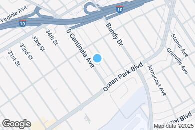 Map image of the property - 2550 S Centinela Ave
