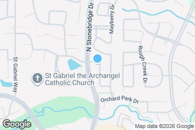 Map image of the property - 6901 Millard Pond Dr