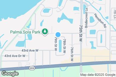 Map image of the property - 7825 40th Avenue Dr W