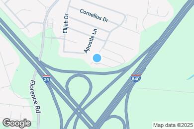 Map image of the property - 4706 Chelanie Cir