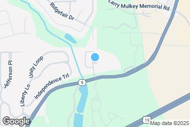 Map image of the property - 1022 Firethorne Pass
