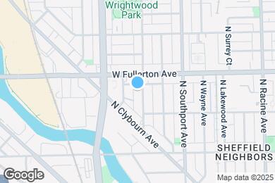 Map image of the property - 2334 N Greenview Ave