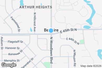 Map image of the property - 9366 E Chris St