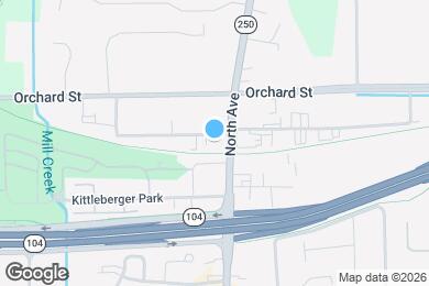 Map image of the property - The Lofts of Webster