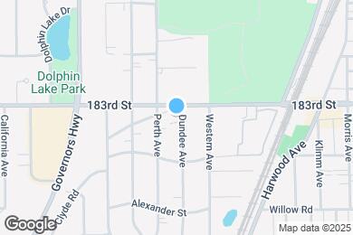 Map image of the property - 18314 Dundee Ave