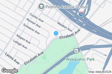 Map image of the property - 503 Elizabeth Ave