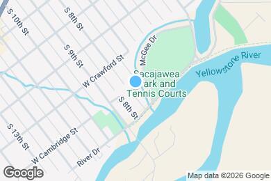 Map image of the property - 613 S 8th St