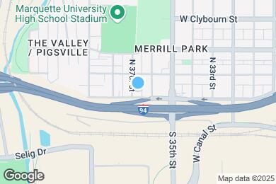Map image of the property - 206 N 37th St