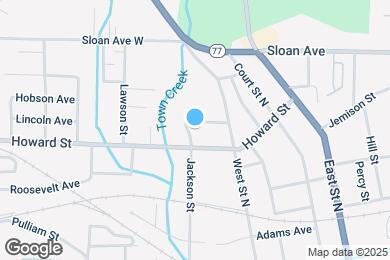 Map image of the property - 412 Henderson St