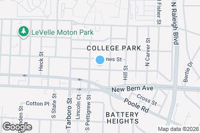 Map image of the property - 1211 Boyer St