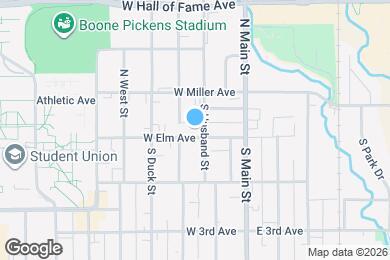 Map image of the property - 208 W Elm Ave