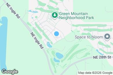 Map image of the property - Thrive at Green Mountain