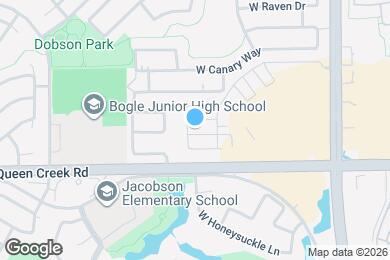 Map image of the property - 1362 W Crane Dr