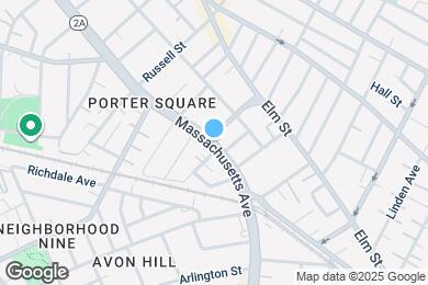 Map image of the property - 1975 Massachusetts Ave