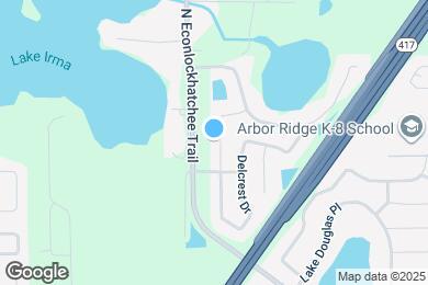 Map image of the property - 2826 Delcrest Ct