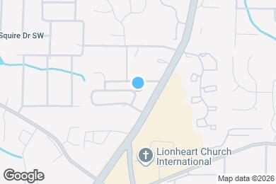 Map image of the property - 1619 Park Brooke Cir SW