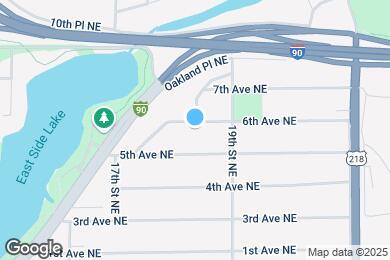 Map image of the property - 1906 6th Ave NE