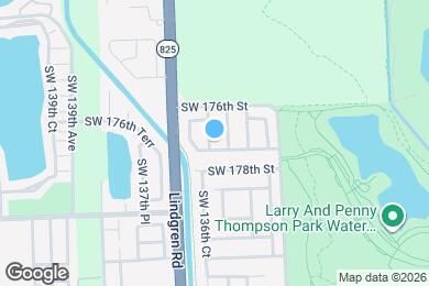 Map image of the property - 17717 SW 135th Ct