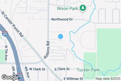 Map image of the property - Robinwood Apartments