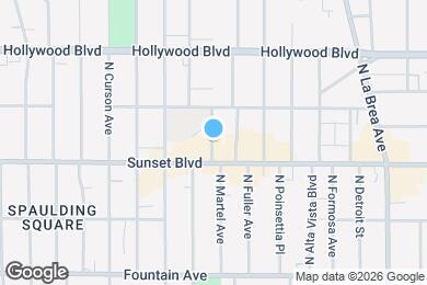 Map image of the property - Vista Apartments