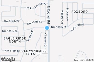 Map image of the property - 11324 Cimarron Dr