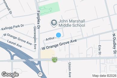 Map image of the property - 1958 Arthur Ave