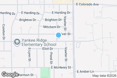 Map image of the property - 1302 E Mumford Dr