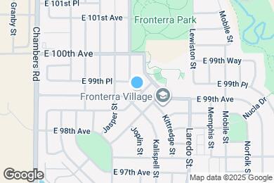 Map image of the property - 15833 E 98th Pl