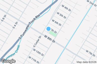 Map image of the property - 528 W 7th St