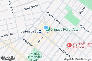 Map image of the property - 277 Starr St