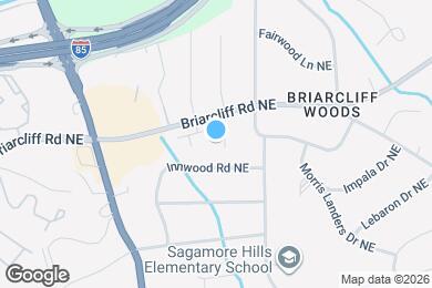 Map image of the property - 1846 Terrewood Dr