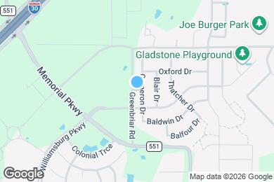 Map image of the property - 150 Cameron Dr