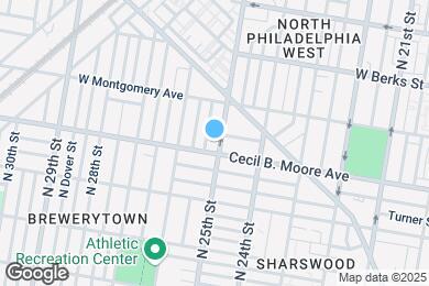 Map image of the property - 1710 N 25th St
